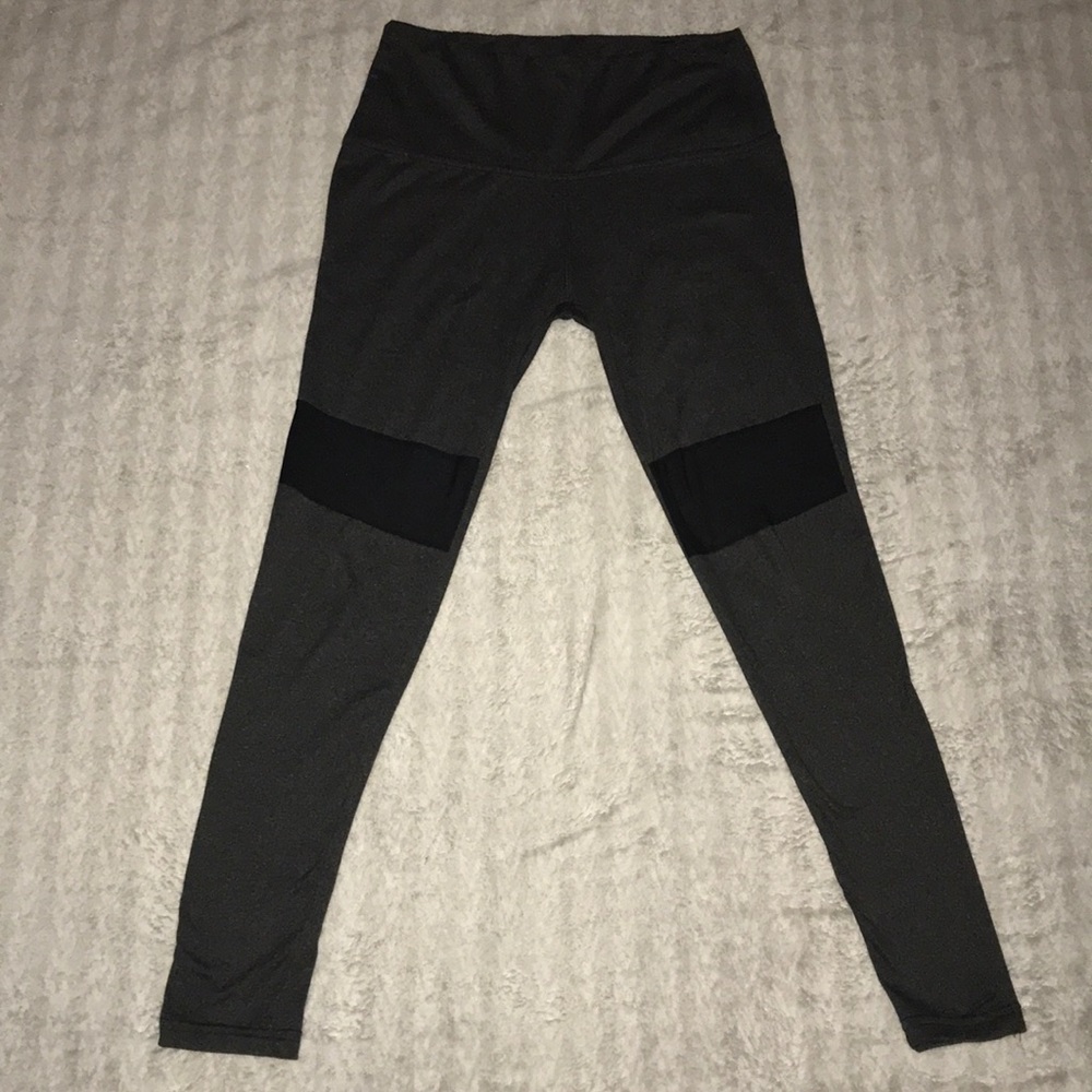 Gray active wear pants